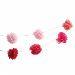 Cover Pompon Girlande, Pink, FSC Mix