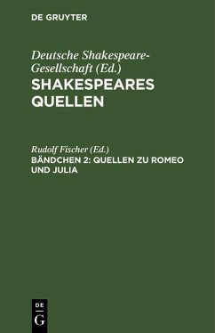 Cover Quellen zu Romeo und Julia (eBook, PDF)