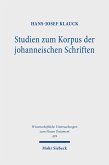 Studien zum Korpus der johanneischen Schriften (eBook, PDF)