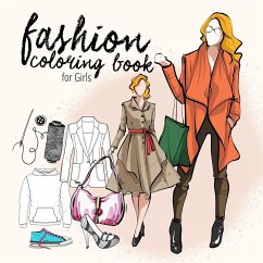 Fashion coloring book for teenagers   Fashion Coloring Book Kids 10 up   Fashion Design Coloring Book for Girls Fashion Coloring - Grafik, Musterstück