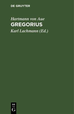 Gregorius (eBook, PDF) - Aue, Hartmann Von