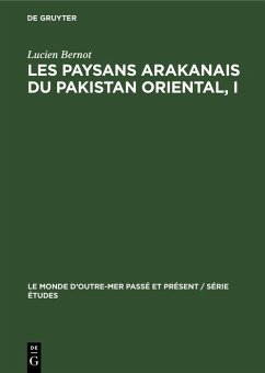 Cover Les paysans arakanais du Pakistan oriental, I (eBook, PDF)