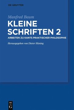 Cover Arbeiten zur praktischen Philosophie Kants (eBook, PDF)