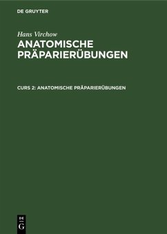 Cover Anatomische Präparierübungen (eBook, PDF)