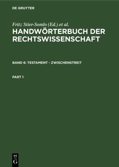 Testament - Zwischenstreit (eBook, PDF)