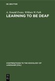 Learning to be Deaf (eBook, PDF)
