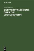 Zur Verständigung über die Justizreform (eBook, PDF)
