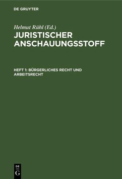 Cover Bürgerliches Recht und Arbeitsrecht (eBook, PDF)