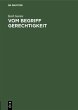 Vom Begriff Gerechtigkeit (eBook, PDF) - Bild 1