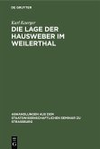 Die Lage der Hausweber im Weilerthal (eBook, PDF)