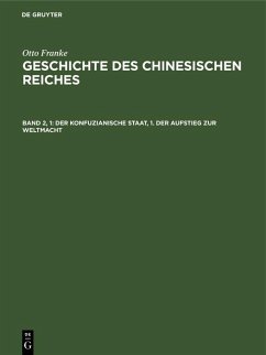Cover Der konfuzianische Staat, 1. Der Aufstieg zur Weltmacht (eBook, PDF)