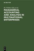 Managerial Accounting and Analysis in Multinational Enterprises (eBook, PDF)