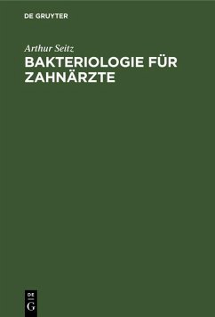 Cover Bakteriologie für Zahnärzte (eBook, PDF)