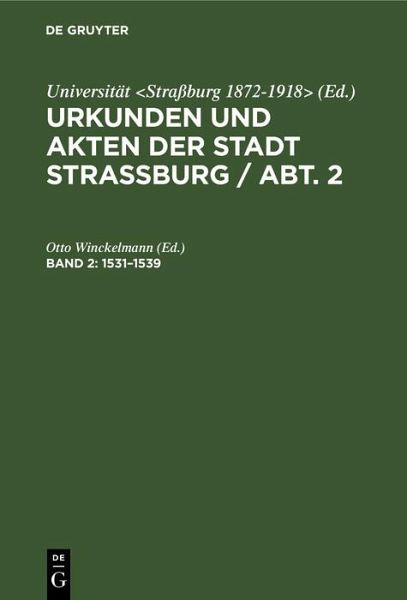1531-1539 (eBook, PDF) 1531-1539 (eBook, PDF)