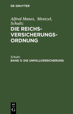 Cover Die Unfallversicherung (eBook, PDF)
