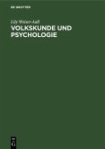 Volkskunde und Psychologie (eBook, PDF)
