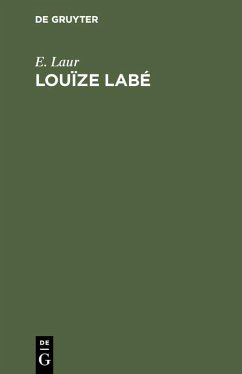 Cover Louïze Labé (eBook, PDF)