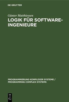 Cover Logik für Software-Ingenieure (eBook, PDF)