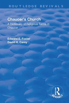 Chaucer's Church (eBook, PDF) - Foster, Edward