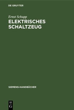 Cover Elektrisches Schaltzeug (eBook, PDF)