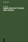 Über den Rhythmus der Prosa (eBook, PDF)