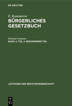 Cover Besonderer Teil (eBook, PDF)