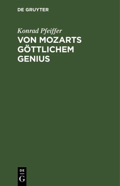 Cover Von Mozarts göttlichem Genius (eBook, PDF)