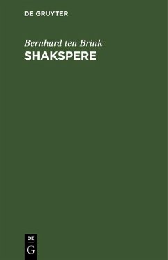 Cover Shakspere (eBook, PDF)