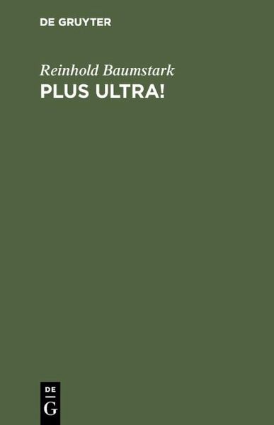Plus ultra! (eBook, PDF) Plus ultra! (eBook, PDF)