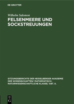 Cover Felsenmeere und Sockstreuungen (eBook, PDF)