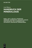 Phosphate, Arseniate, Antimoniate, Vanadate, Niobate und Tantalate, Teil 2: Arseniate und Antimonite, organische Verbindungen (eBook, PDF)