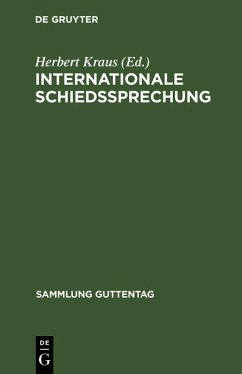 Cover Internationale Schiedssprechung (eBook, PDF)