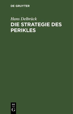 Cover Die Strategie des Perikles (eBook, PDF)