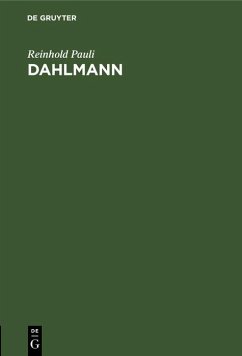 Dahlmann (eBook, PDF) - Pauli, Reinhold