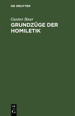 Grundzüge der Homiletik (eBook, PDF)