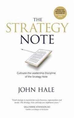 The Strategy Note (eBook, ePUB) - Hale, John