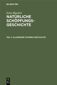 Cover Allgemeine Stammes-Geschichte (eBook, PDF)