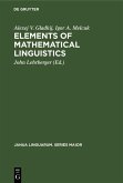 Elements of Mathematical Linguistics (eBook, PDF)
