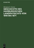 Geschichte des hamburgischen Landphysicats von 1818 bis 1871 (eBook, PDF)