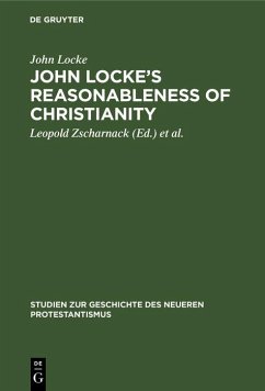 Cover John Locke's Reasonableness of christianity (eBook, PDF)