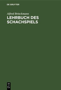 Cover Lehrbuch des Schachspiels (eBook, PDF)