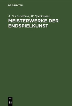 Cover Meisterwerke der Endspielkunst (eBook, PDF)