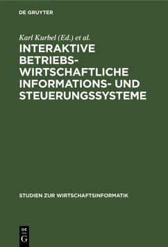 Cover Interaktive betriebswirtschaftliche Informations- und Steuerungssysteme (eBook, PDF)