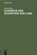 Elemente der Geometrie der Lage (eBook,... - Bild 1