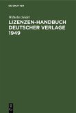 Lizenzen-Handbuch deutscher Verlage 1949 (eBook, PDF)