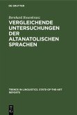 Vergleichende Untersuchungen der altanatolischen Sprachen (eBook, PDF)
