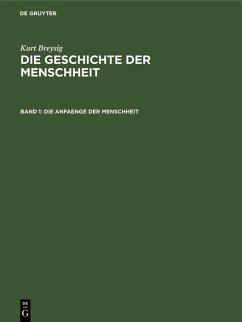 Die Anfaenge der Menschheit (eBook, PDF) - Breysig, Kurt