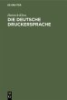 Die deutsche Druckersprache (eBook, PDF) - Bild 1