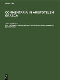 Aspasii in Ethica Nicomachea quae supersunt commentaria (eBook, PDF)