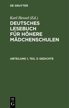 Gedichte (eBook, PDF)